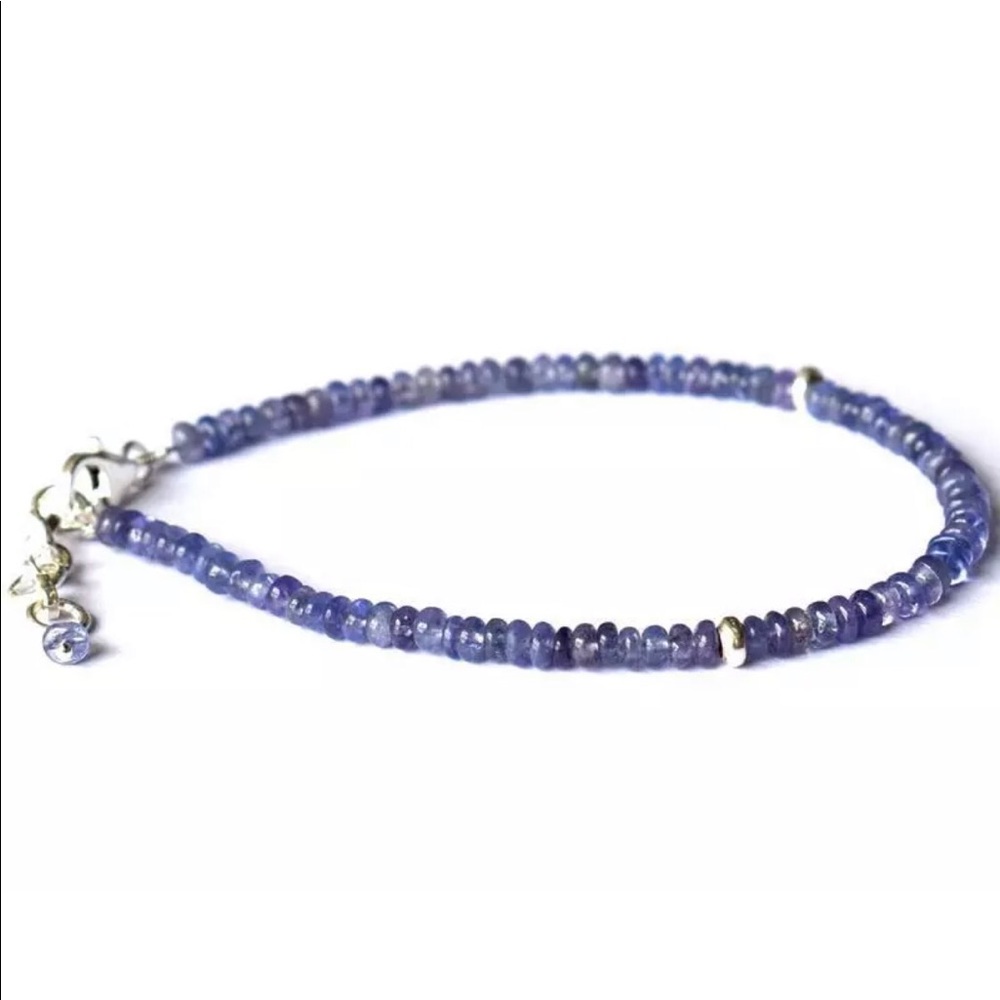 Genuine Tanzanite bracelet - Picture 4 of 5